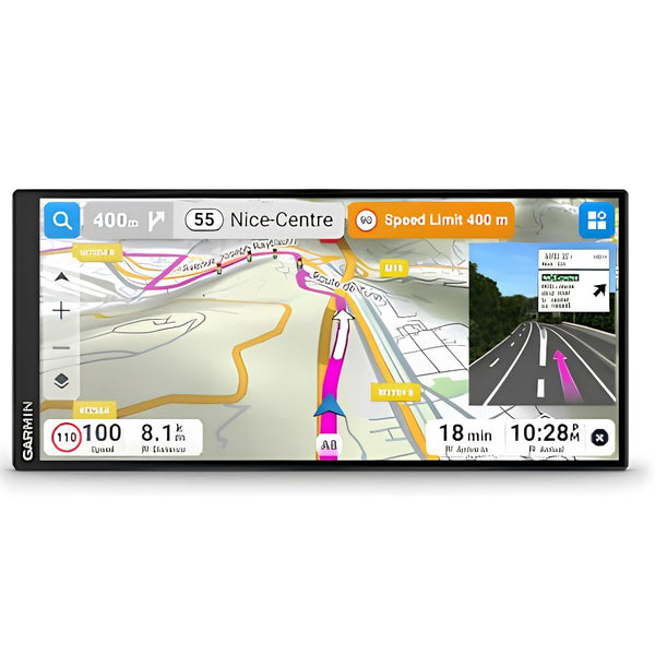 Garmin Drive 8.8-inch ultrawide HD GPS navigator with touchscreen navigation and Bluetooth calling in Qatar