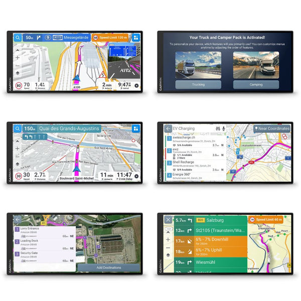 Garmin Drive 8.8-inch ultrawide HD GPS navigator with touchscreen navigation and Bluetooth calling in Qatar