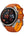 Garmin fēnix 9 Pro inReach 47mm Titanium smartwatch with Autumn Orange Spark Orange silicone band in Qatar