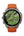 Garmin fēnix 9 Pro inReach 47mm Titanium smartwatch with Autumn Orange Spark Orange silicone band in Qatar