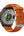 Garmin fēnix 9 Pro inReach 47mm Titanium smartwatch with Autumn Orange Spark Orange silicone band in Qatar