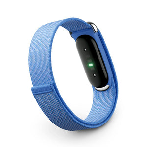 Google Fitbit Air screenless fitness tracker with heart rate SpO2 and sleep monitoring Lavender Qatar