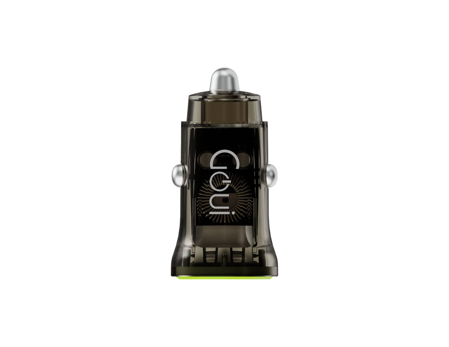 GOUI Auto 30W nano dual port car charger transparent Qatar