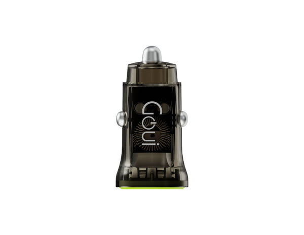 GOUI Auto 30W nano dual port car charger transparent Qatar