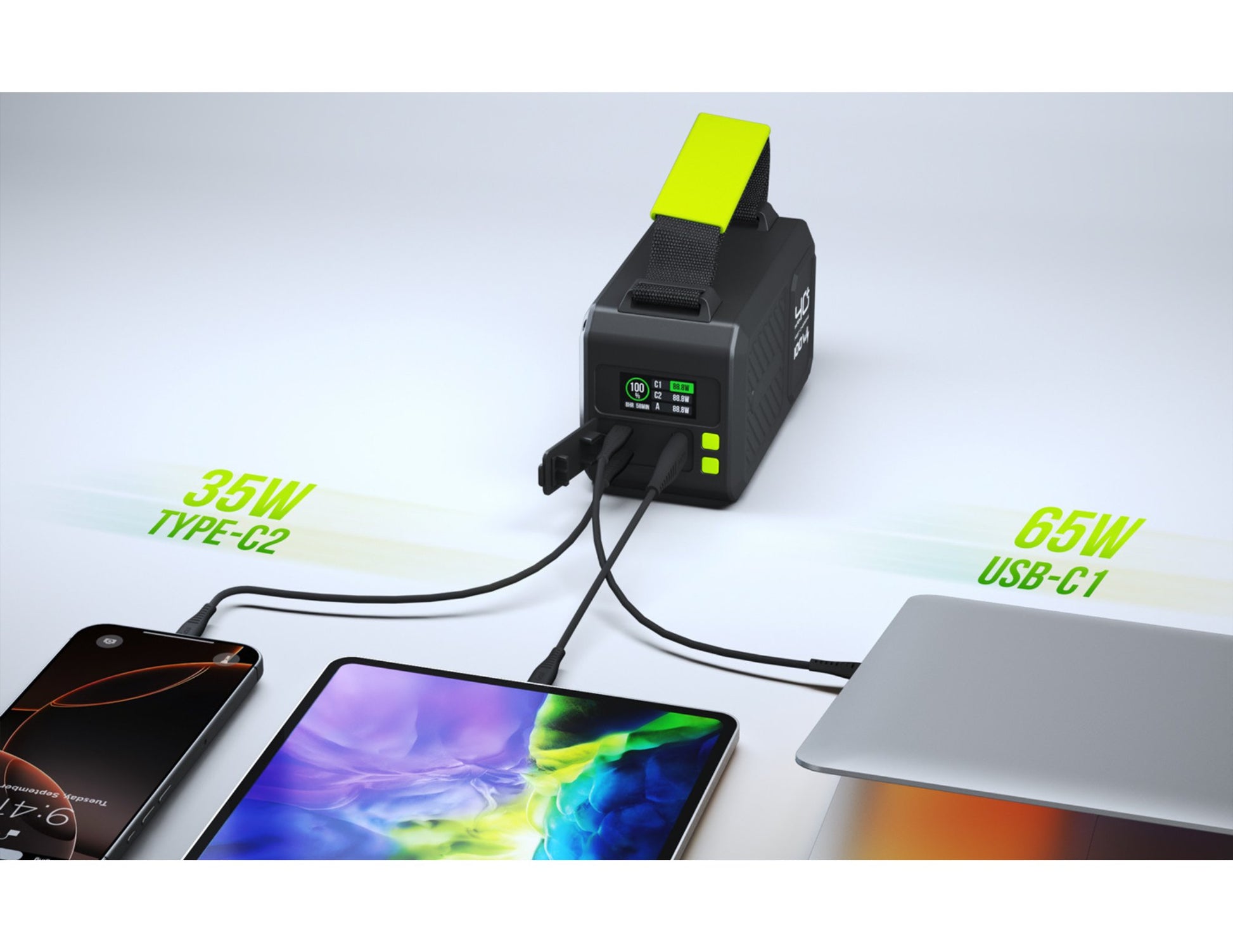 GOUI Beast 100 154Wh 100W power station with LED Qatar