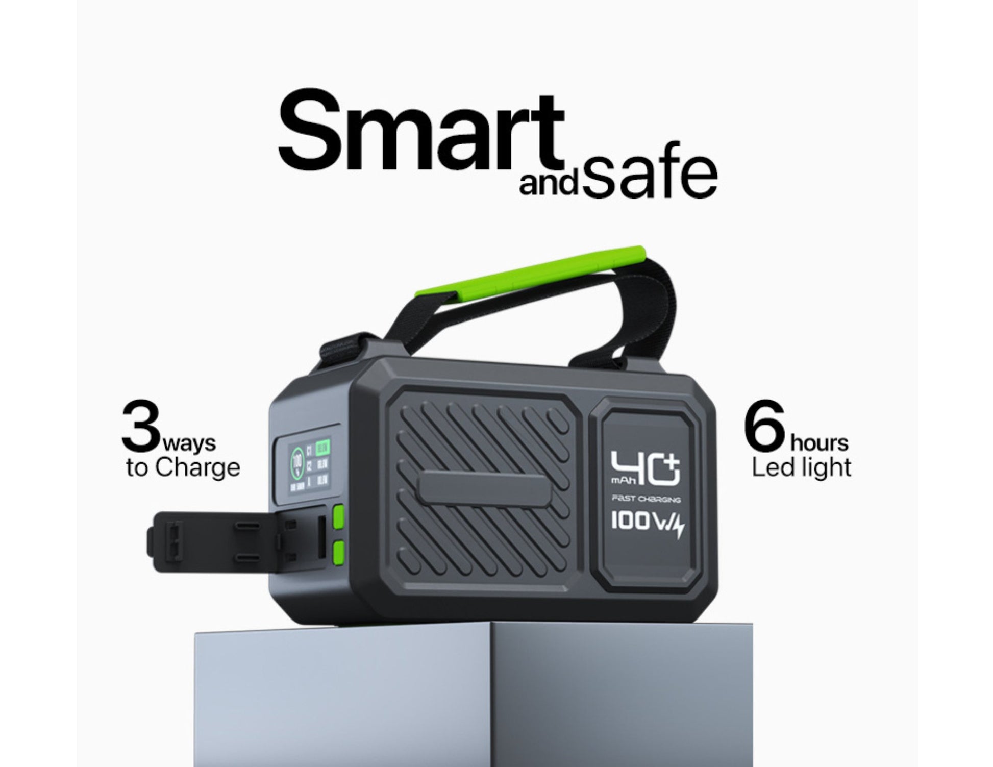 GOUI Beast 100 154Wh 100W power station with LED Qatar