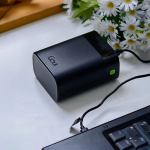 Goui P30 30000mAh 140W fast charging power bank with USB-C and USB-A ports in Qatar