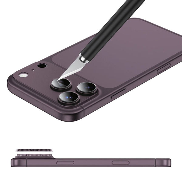 Green Lion Camera Lens Pro Burgundy 9H seamless camera lens protector for iPhone 18 Pro Qatar