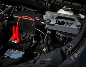 Green Lion JX66 jump starter with tyre inflator flashlight and power bank gray Qatar