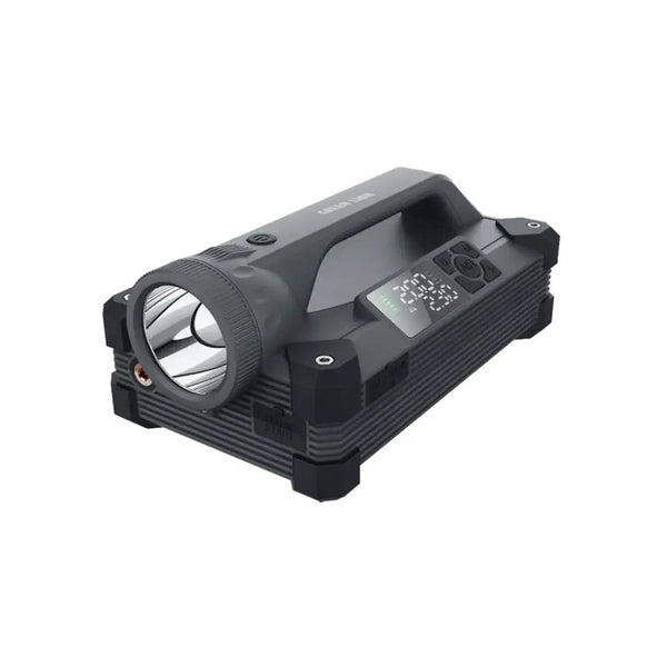 Green Lion JX66 24000mAh jump starter with 150 PSI tyre inflator and 65W PD power bank Gray Qatar