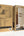 Green Lion Retro 75L Beige Refrigerator with 55L fridge, 20L freezer, seven-level temperature control and vintage steel design in Qatar
