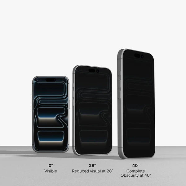 GRIPP 360° 4-way privacy tempered glass for iPhone 17 Pro Max Japanese Asahi HD glass 9H Qatar
