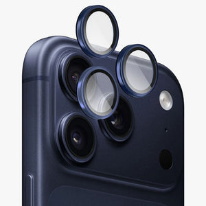 GRIPP Focal camera lens protector for iPhone 17 Pro Max Blue aluminium alloy ring 9H HD tempered glass Qatar