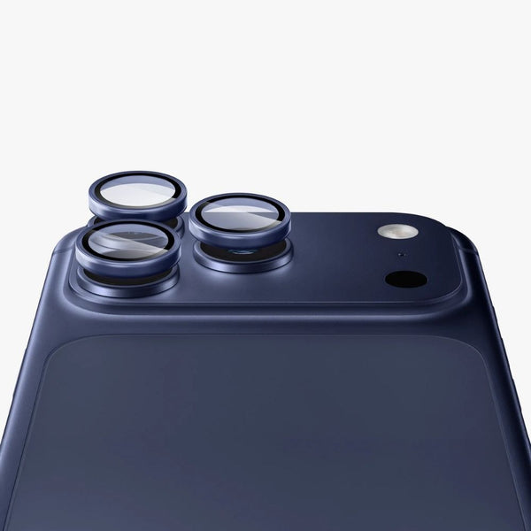 GRIPP Focal camera lens protector for iPhone 17 Pro Max Blue aluminium alloy ring 9H HD tempered glass Qatar