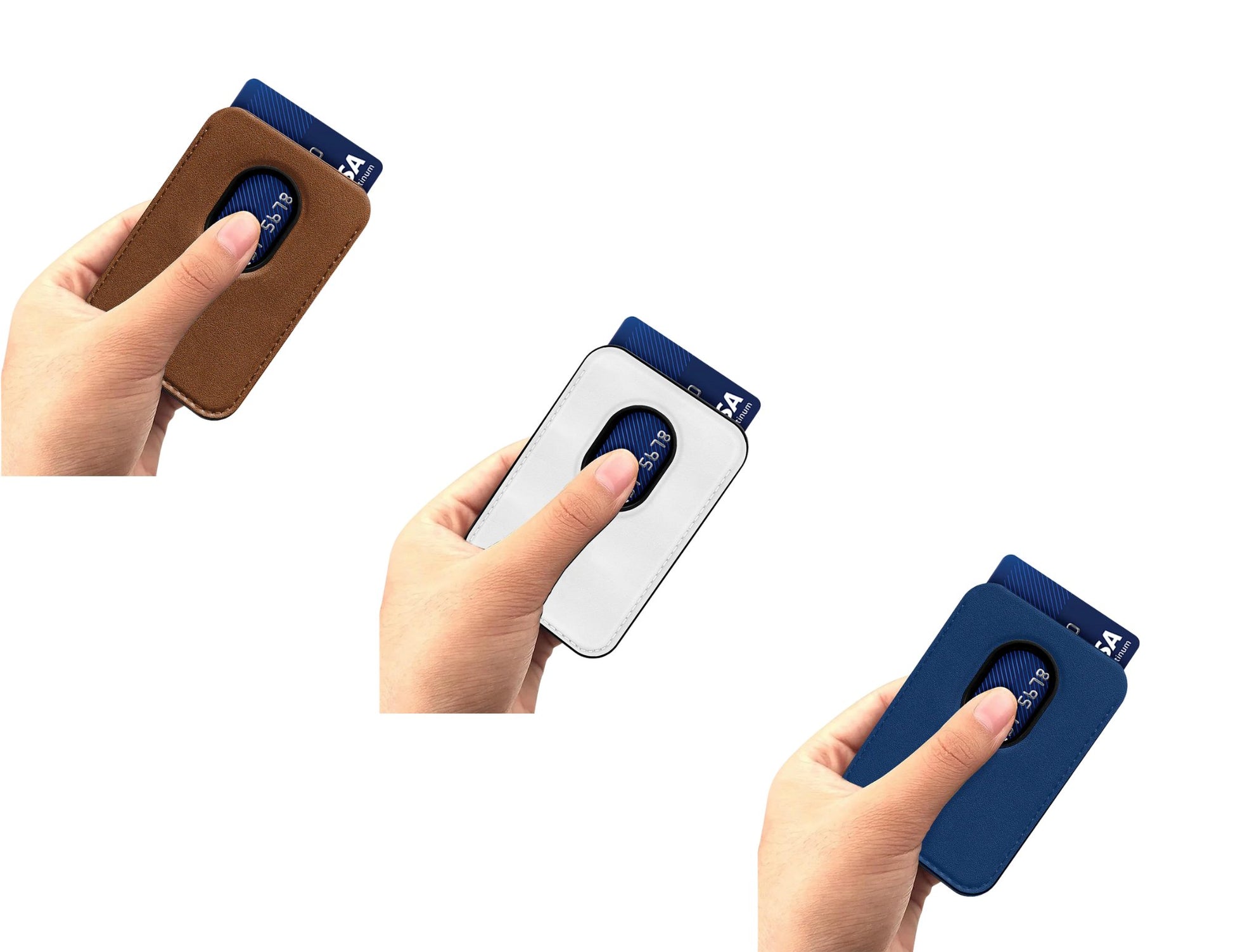 GRIPP MagSafe Wallet Card Holder with stand PU leather strong magnetic iPhone wallet Qatar