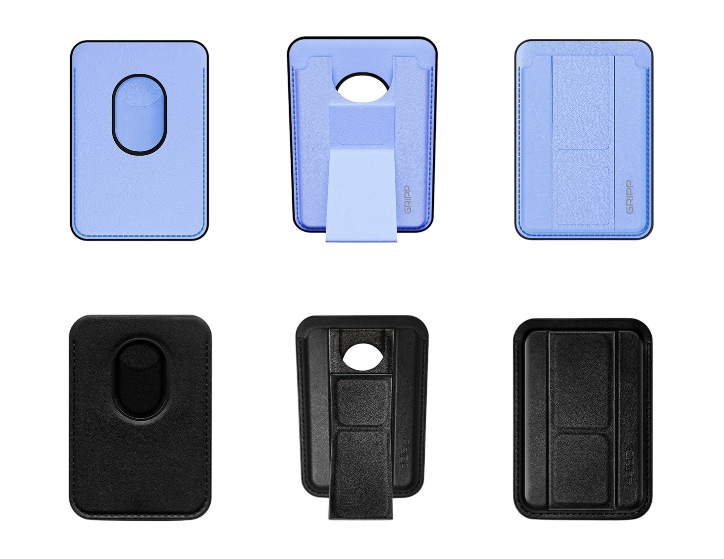 GRIPP MagSafe Wallet Card Holder with stand PU leather strong magnetic iPhone wallet Qatar