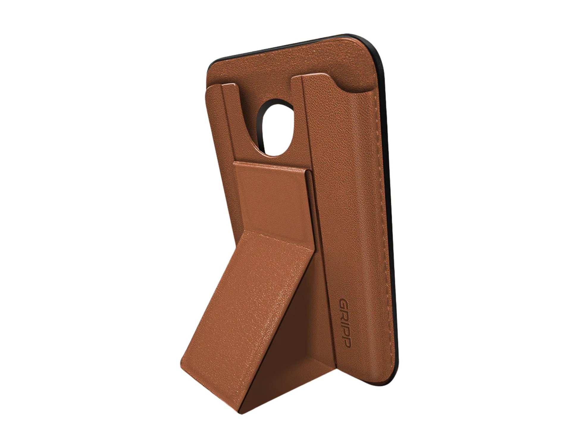 GRIPP MagSafe Wallet Card Holder with stand PU leather strong magnetic iPhone wallet Qatar