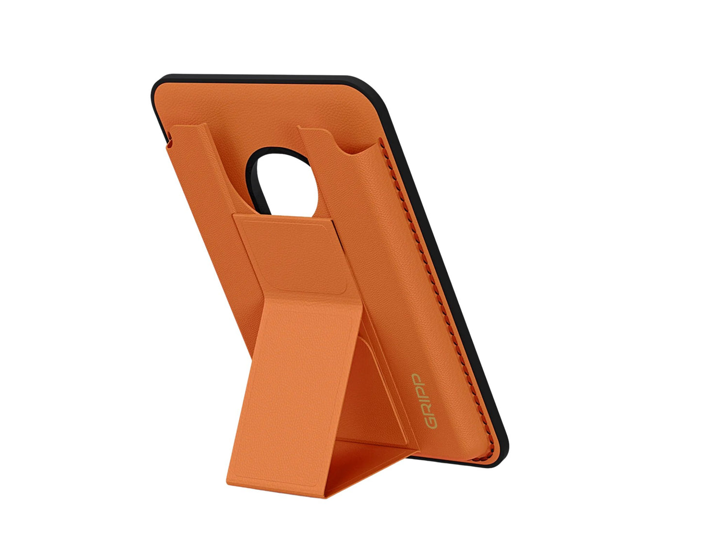 GRIPP MagSafe Wallet Card Holder with stand PU leather strong magnetic iPhone wallet Qatar
