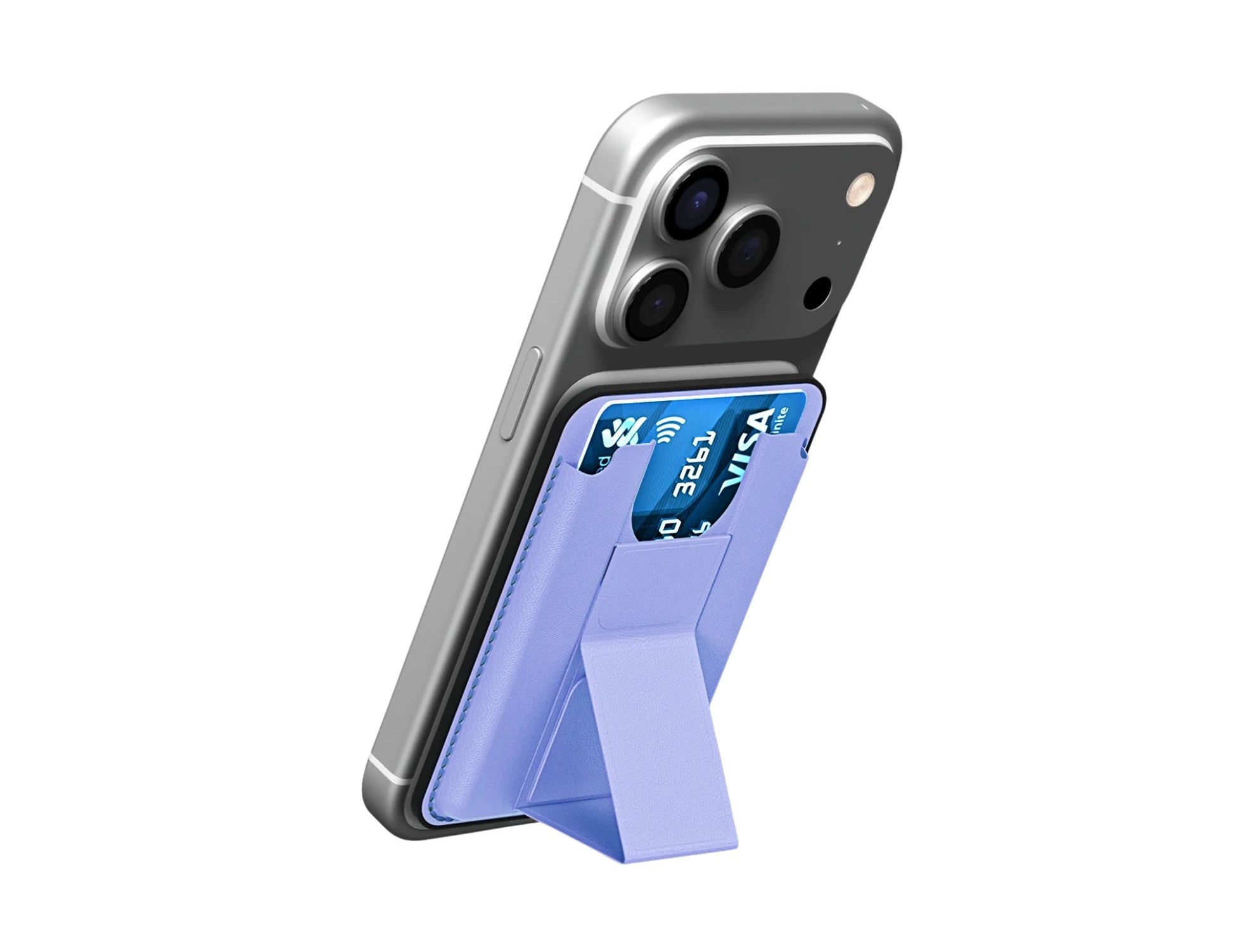 GRIPP MagSafe Wallet Card Holder with stand PU leather strong magnetic iPhone wallet Qatar