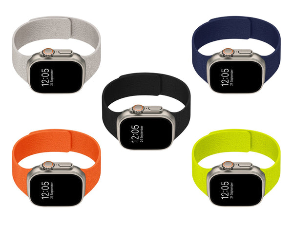 GRIPP Pebble liquid silicone magnetic adjustable watch strap for 44–49mm Watch and Watch Ultra Qatar