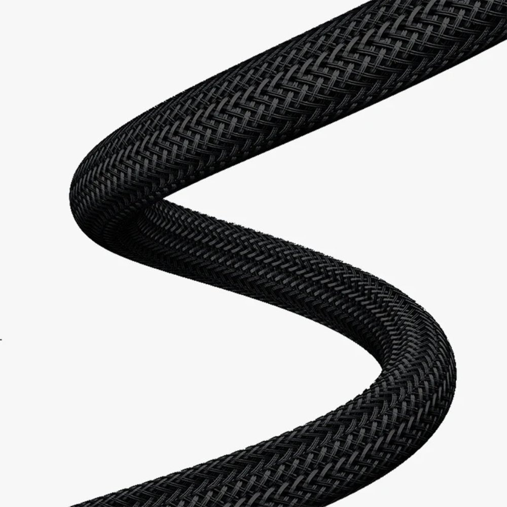 كابل Gripp POWERUP USB-C إلى USB-C بقوة 60 واط بطول 1.5 متر أسود