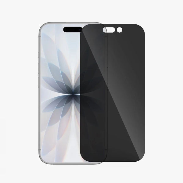 GRIPP 2-way privacy tempered glass screen protector for iPhone 17 Pro 9H 99.9% transparency Qatar