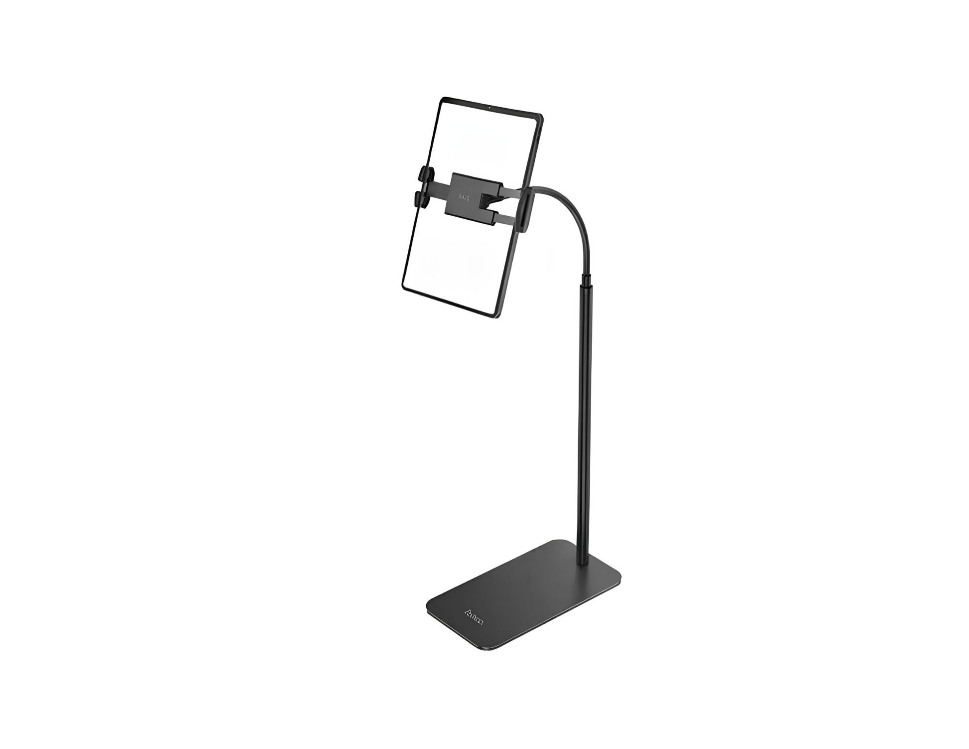Hoco DH15 2 in 1 telescopic floor lazy stand black for phones and tablets.