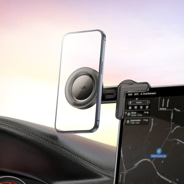 Hoco H57 magnetic car display holder with N52 magnets and multi-angle adjustment Qatar