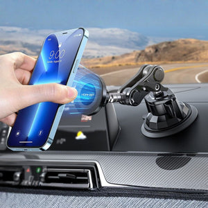 Hornet H10 2-in-1 MagSafe and clamp cell phone holder with 360 degree rotation Qatar