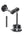 Hornet H10 2-in-1 MagSafe and clamp cell phone holder with 360 degree rotation Qatar