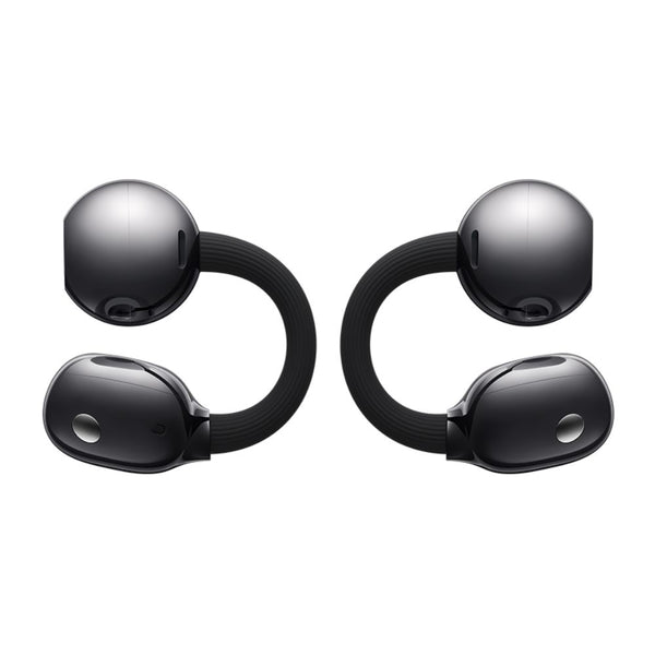 HUAWEI FreeClip 2 Black open-ear wireless earbuds with C-bridge design and IP57 protection Qatar