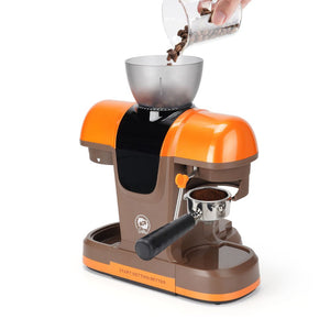 iCafilas ME2603 semi-automatic espresso coffee maker with built-in grinder, 19-bar pressure and milk frothing steam wand in Qatar