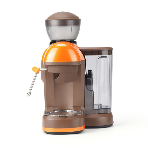 iCafilas ME2603 semi-automatic espresso coffee maker with built-in grinder, 19-bar pressure and milk frothing steam wand in Qatar