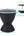 Ice Table multifunctional outdoor cooler table, weather-resistant polymer with height-adjustable tabletop and 8-gallon cooler for up to 40 cans, on patio