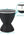 Ice Table Multifunctional Outdoor Cooler Table Black 8 Gallon 40 Can Capacity Qatar