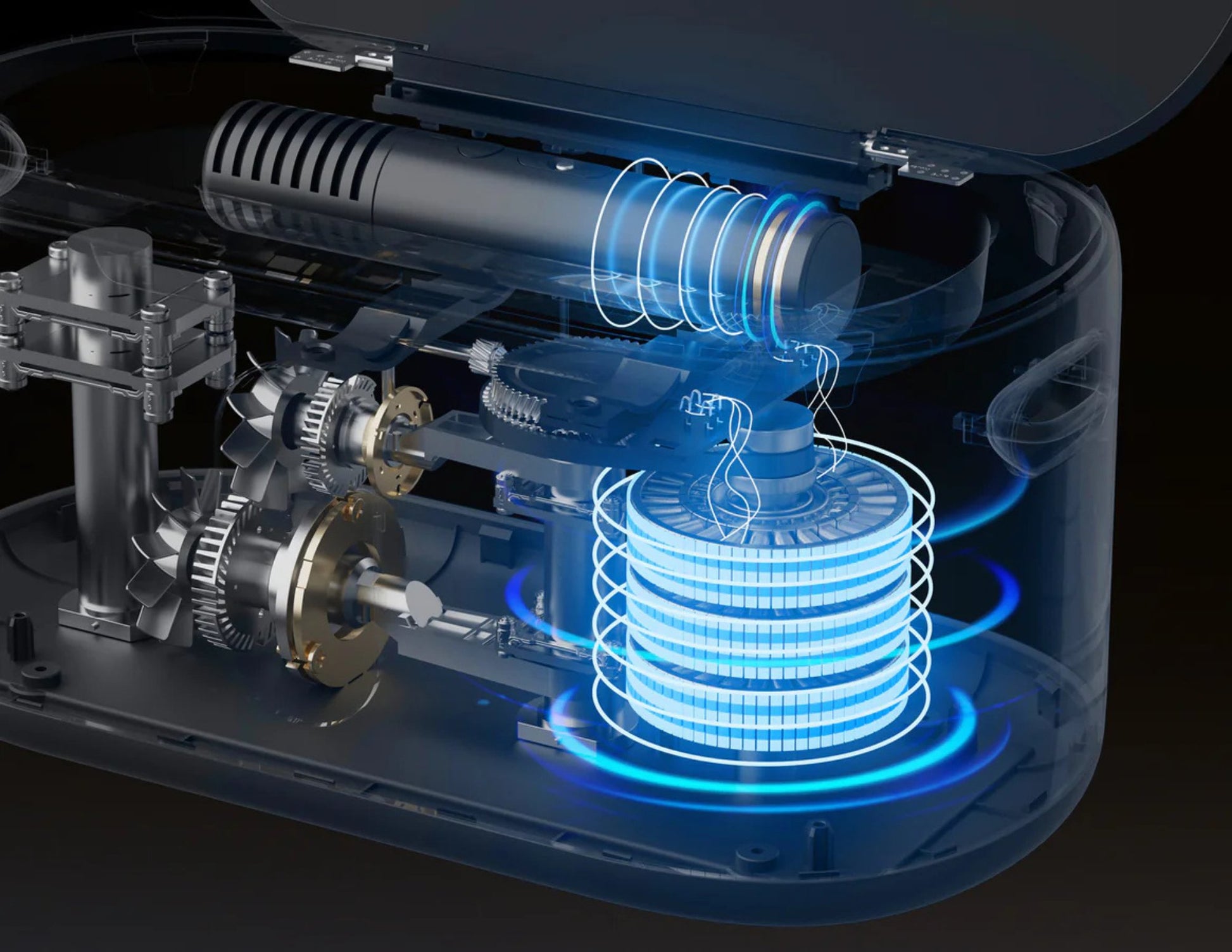 Ikarao Shell S1 280W smart party speaker karaoke machine with dual wireless microphones and 10.1 inch touchscreen Qatar