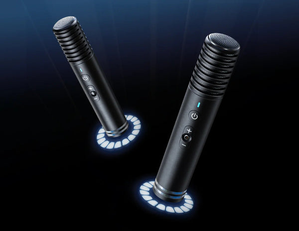 Ikarao Shell S1 280W smart party speaker karaoke machine with dual wireless microphones and 10.1 inch touchscreen Qatar
