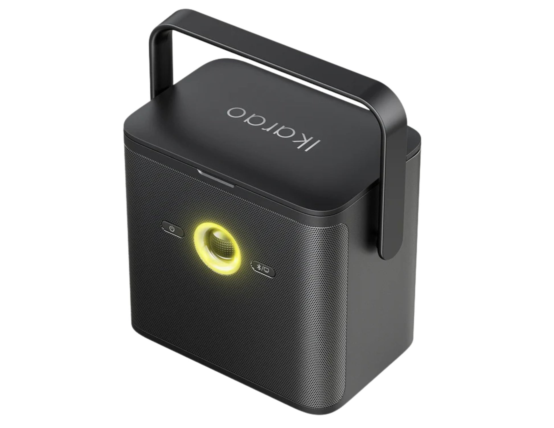 Ikarao Shell S3 black portable 80W karaoke machine with wireless microphones and lyrics display Qatar