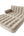 Inflatable Folding Sofa JR-5058 beige portable air sofa for indoor and outdoor use Qatar