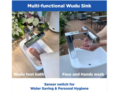 Innovia INNV-PW10 Wudu Machine 2.5L capacity sensor activated with built-in dryer available in Qatar