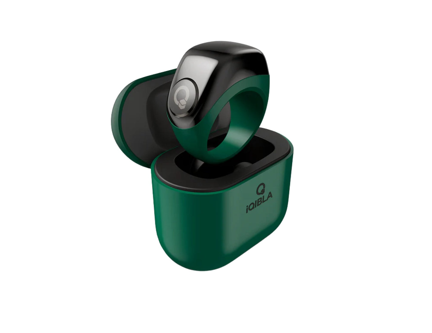 iQibla Zikr Ring Jood J01 smart tasbih ring with Athan reminders, step counter, and charging case Qatar