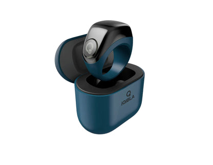 iQibla Zikr Ring Jood J01 smart tasbih ring with Athan reminders, step counter, and charging case Qatar