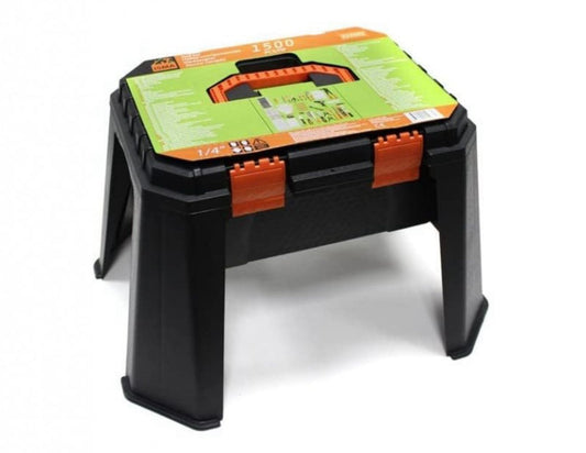 ISMA IS-515002 1500-piece multifunctional professional tool set with 1/4" square drive and case table-stand, available at Thabthaba Store Qatar