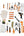 ISMA IS-515002 1500-piece multifunctional professional tool set with 1/4