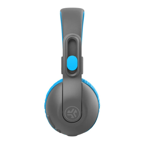 JLab JBuddies Studio 2 Gray Blue kids wireless wired headphones with Volume Safe and Cloud Foam Qatar