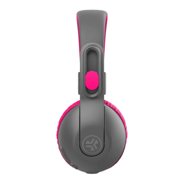 JLab JBuddies Studio 2 Gray Pink kids wireless wired headphones with Volume Safe and Cloud Foam Qatar