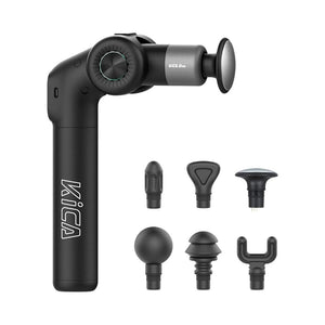 Kica Evo Fascia Massage Gun with Heat Therapy Foldable Deep Tissue Massager Cool Black Qatar