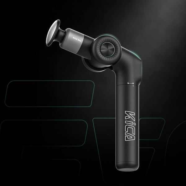 Kica Evo Fascia Massage Gun with Heat Therapy Foldable Deep Tissue Massager Cool Black Qatar