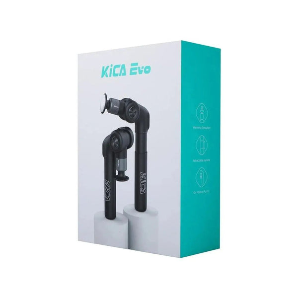 Kica Evo Fascia Massage Gun with Heat Therapy Foldable Deep Tissue Massager Cool Black Qatar