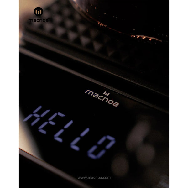 Macnoa digital coffee scale with timer and LED display Black Qatar